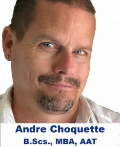 Andre Choquette, B.Scs., MBA, AAT from Choquette & Company Accounting Group.