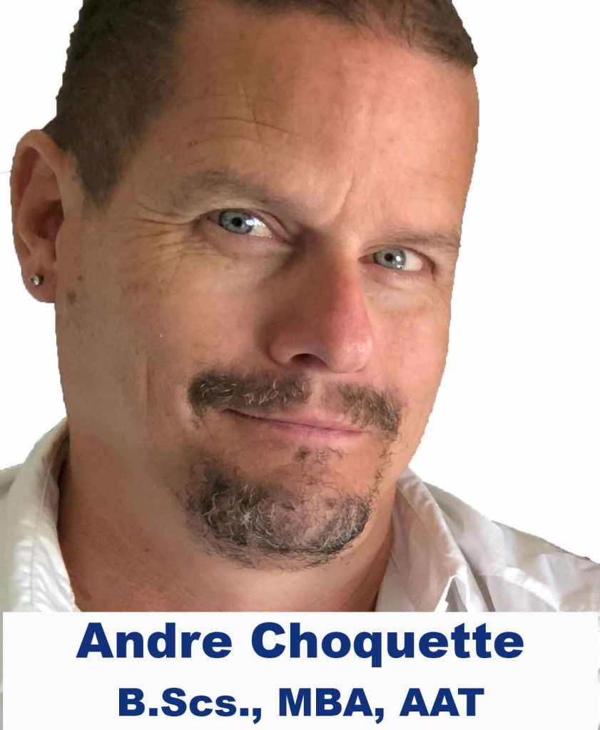 Andre Choquette, B.Scs., MBA, AAT from Choquette & Company Accounting Group.